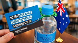 Active Organic Spring Water, atau dikenal sebagai Organic Spring sertakan hadits di tag - Ist