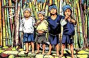 Anak-anak Suku Baduy - Ilustrasi sukabumiheadline.com