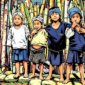 Anak-anak Suku Baduy - Ilustrasi sukabumiheadline.com