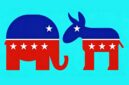 Gajah logo Partai Republik vs Kuda logo Partai Demokrat - Ist