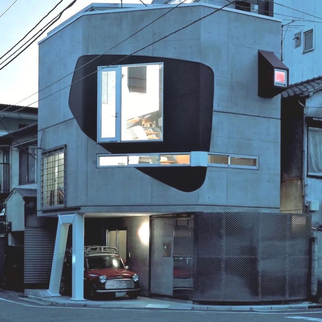 Garasi mobil di rumah warga Jepang - Ist