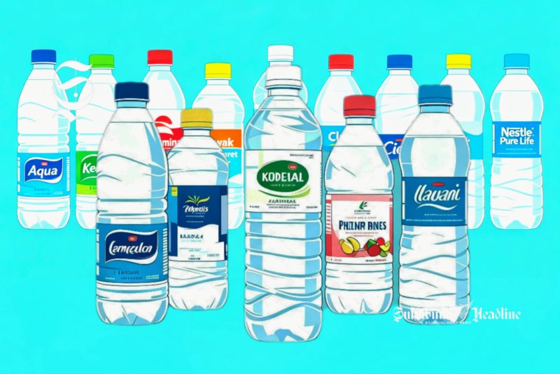 Ilustrasi air minum dalam kemasan (AMDK) - sukabumiheadline.com