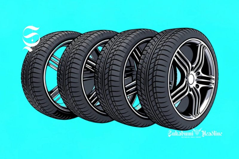 Ilustrasi ban mobil matic - sukabumiheadline.com