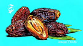 Ilustrasi buah kurma - sukabumiheadline.com