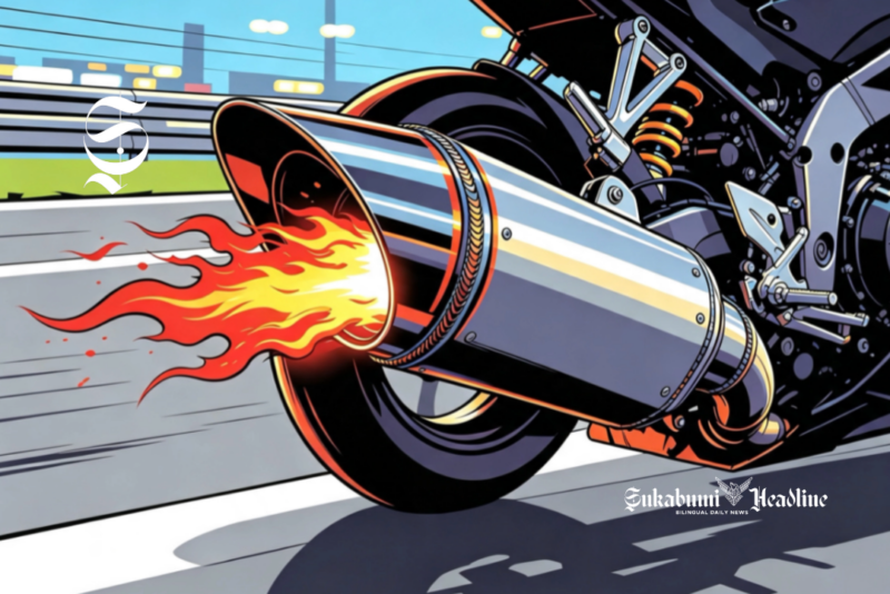Ilustrasi knalpot brong - sukabumiheadline.com
