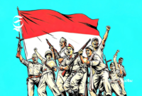 Ilustrasi pejuang kemerdekaan - sukabumiheadline.com