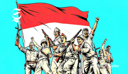 Ilustrasi pejuang kemerdekaan - sukabumiheadline.com