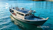 Ilustrasi perahu nelayan menggunakan energi tenaga surya - sukabumiheadline.com