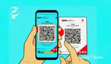 Ilustrasi transaksi melalui QRIS - sukabumiheadline.com