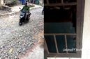Jalan Kabupaten Sukabumi rusak di Gegerbitung - Akbar Bahari