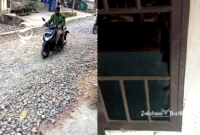 Jalan Kabupaten Sukabumi rusak di Gegerbitung - Akbar Bahari