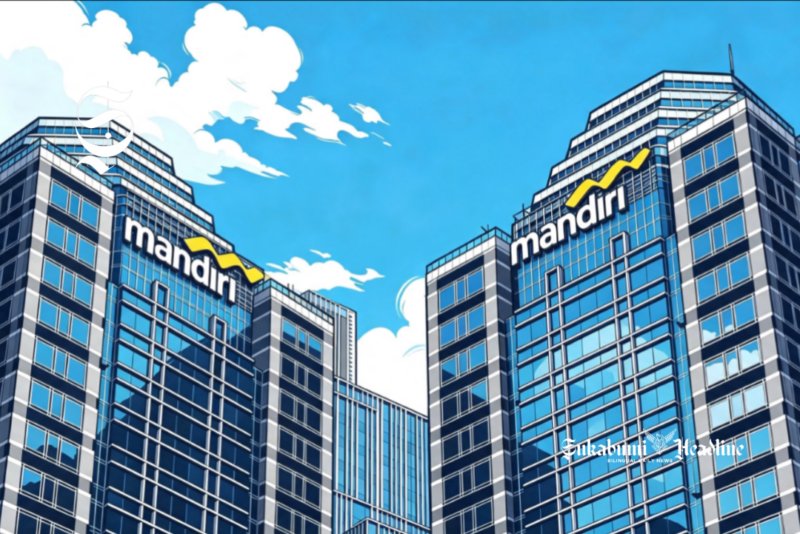 Kantor Pusat Bank Mandiri - Ilustrasi sukabumiheadline.com