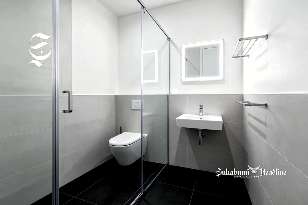 Model desain kamar mandi 1,5 x 1,5 meter, sehat, nyaman, higienis, elegan dan minimalis - sukabumiheadline.com