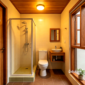 Model desain kamar mandi 1,5 x 1,5 meter, sehat, nyaman, higienis, elegan dan minimalis - sukabumiheadline.com