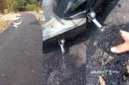 Perbaikan Jalan Kabupaten rusak di Jampang Tengah asal-asalan - Saepudin Galih