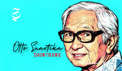 Siauw Tik Kwie atau Otto Suastika - Ilustrasi sukabumiheadline.com