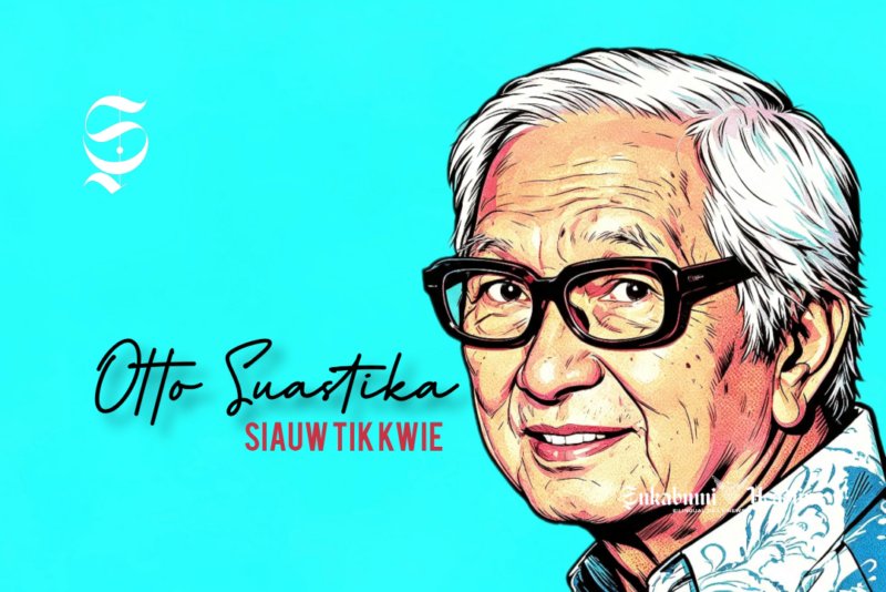 Siauw Tik Kwie atau Otto Suastika - Ilustrasi sukabumiheadline.com