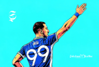 Striker Persib Bandung, Balsa Sekulic - Ilustrasi sukabumiheadline.com