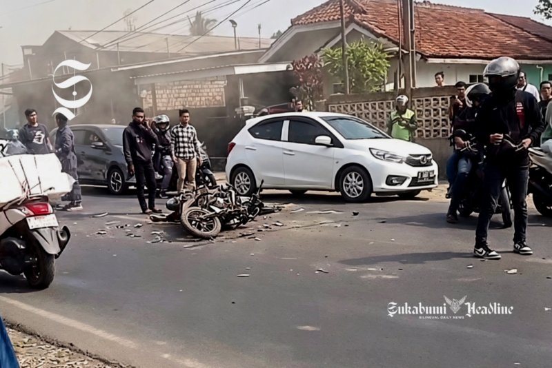 Tabrakan maut di Sukabumi - Ist