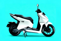 Tampak depan Motor Listrik Nasional atau MoLiNas ALVA N3 - Ist