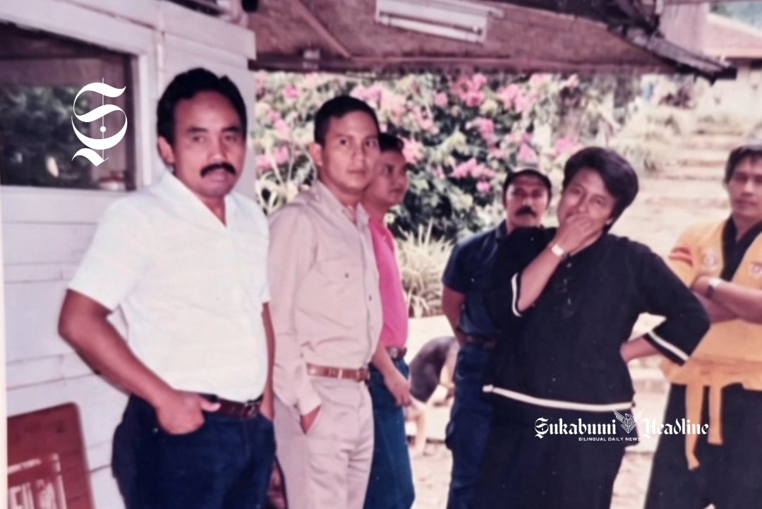 4 foto masa muda kedekatan tokoh asal Sukabumi dengan Prabowo dan Menhan 4 Ampi Tanoedjiwa (kiri) dan Prabowo Subianto (kedua kiri) - Reproduksi sukabumiheadline.com