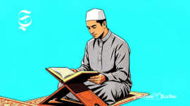 Ilustrasi Muslim sedang membaca AlQuran - sukabumiheadline.com