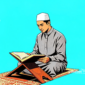 Ilustrasi Muslim sedang membaca AlQuran - sukabumiheadline.com
