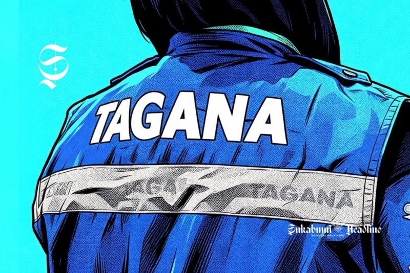 Ilustrasi relawan Tagana atau Taruna Siaga Bencana - sukabumiheadline.com