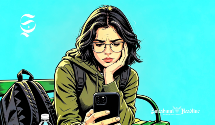 Ilustrasi seorang perempuan sedang melamun - sukabumiheadline.com