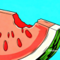 Ilustrasi sepotong buah semangka - sukabumiheadline.com