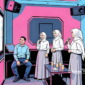 Ilustrasi tiga pelajar nyari di room karaoke - sukabumiheadline.com