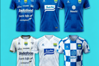 Jersey Persib di ASEAN Club Championship Shopee Cup 2026/2027 (kanan) - Ist