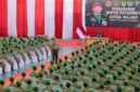 Menhan RI Sjafrie Sjamsoeddin dan Wapang TNI Jenderal TNI Tandyo Budi Revita kunjungi Sukabumi - Kemenhan RI