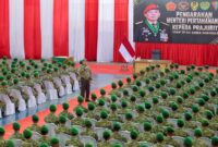 Menhan RI Sjafrie Sjamsoeddin dan Wapang TNI Jenderal TNI Tandyo Budi Revita kunjungi Sukabumi - Kemenhan RI
