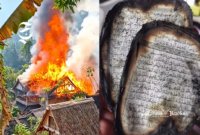 Rumah Sekretaris Desa Sinar Resmi terbakar - Kasepuhan Sinarresmi