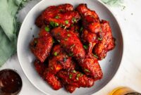 BBQ Chicken Wings - Laurel Perry