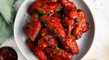BBQ Chicken Wings - Laurel Perry