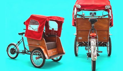 Becak listrik Pindad