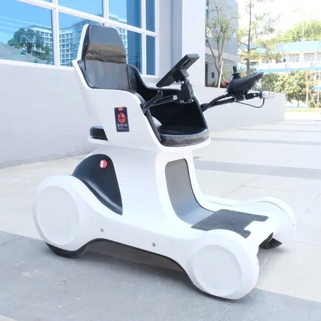 I-SEATER kursi roda otonom untuk mobilitas lansia dan disabilitas