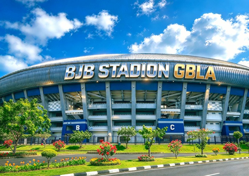 Ilustrasi BJB STADION GBLA - Repro sukabumiheadline.com