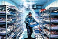 Ilustrasi cold storage ikan hasil tangkapan nelayan - sukabumheadline.com