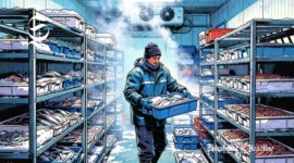 Ilustrasi cold storage ikan hasil tangkapan nelayan - sukabumheadline.com