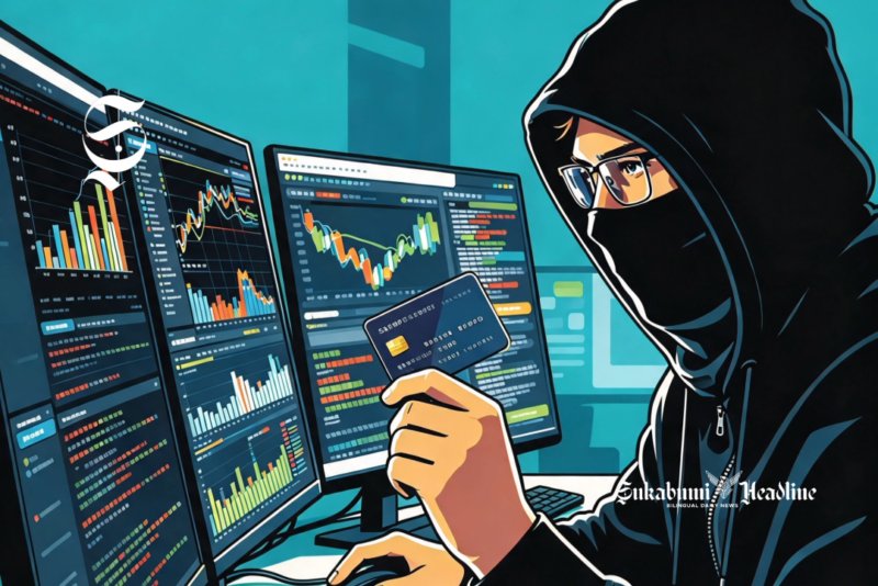 Ilustrasi kejahatan menggunakan kartu kredit - sukabumiheadline.com