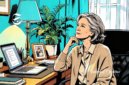 Ilustrasi perempuan berusia 50 tahun - sukabumiheadline.com