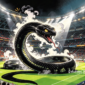 Ilustrasi ular raksasa dalam stadion - sukabumiheadline.com