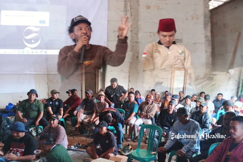 Ketua DPC Serikat Petani Indonesia Sukabumi, Rozak Daud - SPI