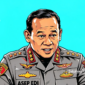 Komjen Pol Asep Edi Suheri - Ilustrasi sukabumiheadline.com