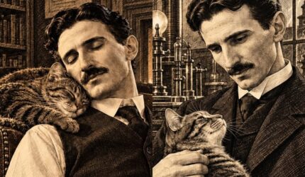 Nikola Tesla dan kucing kesayangannya, Macak - Ist