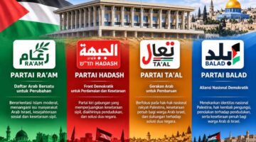 Partai-partai Arab peserta Pemilu Israel - Ist