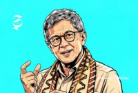 Rocky Gerung - Ilustrasi sukabumiheadline.com